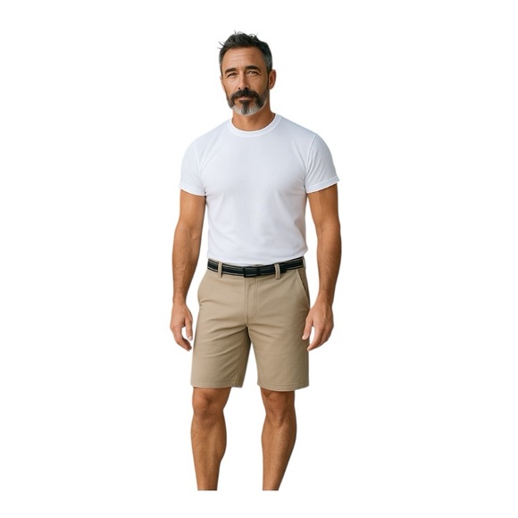 George Belted Stonewash Cargo Shorts - Picture 14 of 14